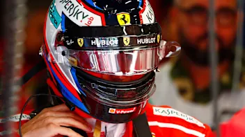 SPA-FRANCORCHAMPS, BELGIUM - AUGUST 25: Kimi Raikkonen, Ferrari during the Belgian GP at