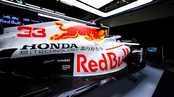 ISTANBUL, TURKEY - OCTOBER 06: The Red Bull Racing team launch a special livery to say Thank You to