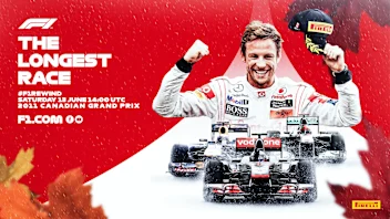 2011 Canadian Grand Prix F1 Rewind promo graphic