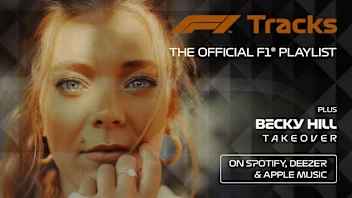 Becky Hill F1 Tracks