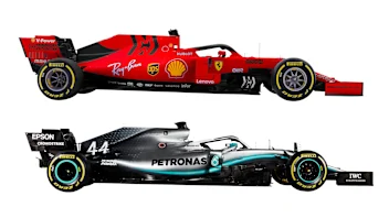 Ferrari vs Merc