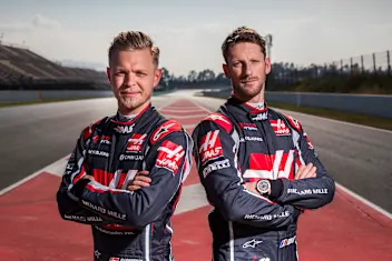 RG and KM on track