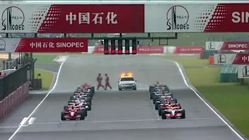 Moments from the 2007 Chinese Grand Prix