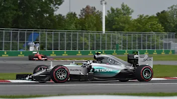 Nico Rosberg (GER) Mercedes AMG F1 W06 at Formula One World Championship, Rd7, Canadian Grand Prix,