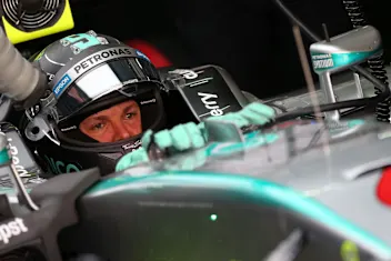 Nico Rosberg (GER) Mercedes AMG F1 W06 at Formula One World Championship, Rd2, Malaysian Grand