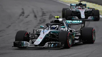 Valtteri Bottas, Mercedes-AMG F1 W09 EQ Power+ at Formula One World Championship, Rd20, Brazilian