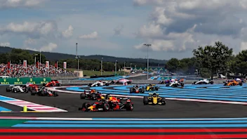 Max Verstappen (NED) Red Bull Racing RB14 at Formula One World Championship, Rd8, French Grand
