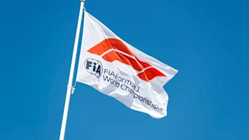 CIRCUIT PAUL RICARD, FRANCE - JUNE 22: FIA Formula One Flag during the French GP at Circuit Paul