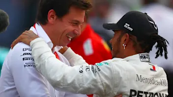MEXICO CITY, MEXICO - OCTOBER 27: Race winner Lewis Hamilton of Great Britain and Mercedes GP