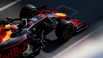 CIRCUIT DE BARCELONA-CATALUNYA, SPAIN - FEBRUARY 19: Pierre Gasly, Red Bull Racing RB15 during the