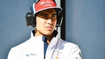 CIRCUIT DE BARCELONA-CATALUNYA, SPAIN - MAY 15: Juan Manuel Correa, Alfa Romeo Racing during the