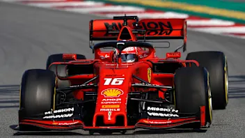 CIRCUIT DE BARCELONA-CATALUNYA, SPAIN - FEBRUARY 28: Charles Leclerc, Ferrari SF90 during the