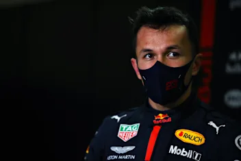 ABU DHABI, UNITED ARAB EMIRATES - DECEMBER 11: Alexander Albon of Thailand and Red Bull Racing