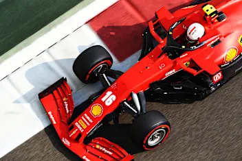 ABU DHABI, UNITED ARAB EMIRATES - DECEMBER 12: Charles Leclerc of Monaco driving the (16) Scuderia