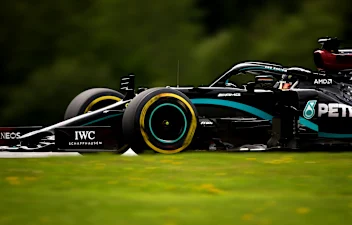 SPIELBERG, AUSTRIA - JULY 03:  Lewis Hamilton of Great Britain driving the (44) Mercedes AMG