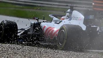 SPIELBERG, AUSTRIA - JULY 05: Romain Grosjean of France driving the (8) Haas F1 Team VF-20 Ferrari