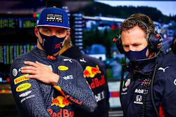SPA, BELGIUM - AUGUST 28: Max Verstappen of Netherlands and Red Bull Racing and Red Bull Racing
