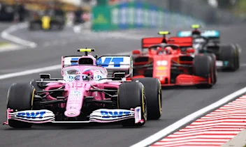 BUDAPEST, HUNGARY - JULY 19: Lance Stroll of Canada driving the (18) Racing Point RP20 Mercedes