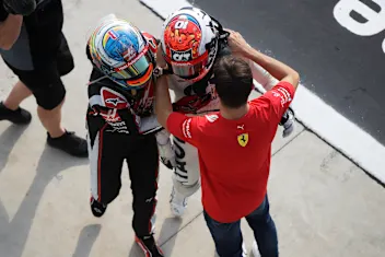 MONZA, ITALY - SEPTEMBER 06: Race winner Pierre Gasly of France and Scuderia AlphaTauri is