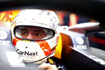 BAHRAIN, BAHRAIN - DECEMBER 04: Max Verstappen of Netherlands and Red Bull Racing prepares to drive
