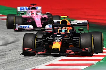SPIELBERG, AUSTRIA - JULY 12: Alexander Albon of Thailand driving the (23) Aston Martin Red Bull