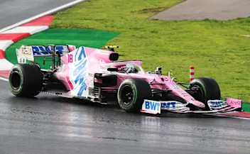 ISTANBUL, TURKEY - NOVEMBER 15: Lance Stroll of Canada driving the (18) Racing Point RP20 Mercedes