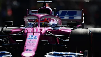 SCARPERIA, ITALY - SEPTEMBER 13: Sergio Perez of Mexico driving the (11) Racing Point RP20 Mercedes