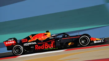 BAHRAIN, BAHRAIN - MARCH 14: Max Verstappen of the Netherlands driving the (33) Red Bull Racing