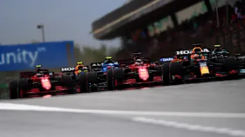 BARCELONA, SPAIN - MAY 09: Max Verstappen of the Netherlands driving the (33) Red Bull Racing RB16B