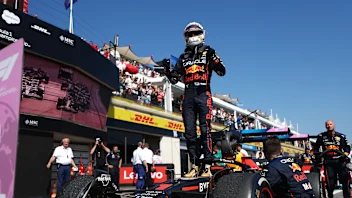LE CASTELLET, FRANCE - JULY 24: Race winner Max Verstappen of the Netherlands and Oracle Red Bull