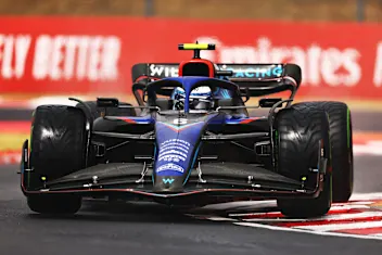 BUDAPEST, HUNGARY - JULY 30: Nicholas Latifi of Canada driving the (6) Williams FW44 Mercedes on