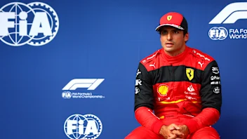 BUDAPEST, HUNGARY - JULY 30: Second placed qualifier Carlos Sainz of Spain and Ferrari looks