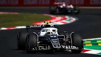 MONZA, ITALY - SEPTEMBER 10: Yuki Tsunoda of Japan driving the (22) Scuderia AlphaTauri AT03 on