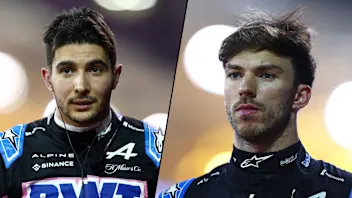BAHRAIN, BAHRAIN - MARCH 01: 20th placed qualifier Pierre Gasly of France and Alpine F1 walks in