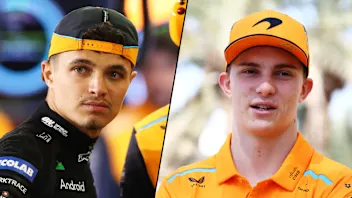 BAHRAIN, BAHRAIN - FEBRUARY 29: Lando Norris of Great Britain and McLaren prepares to drive in the