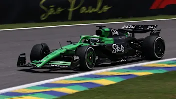 SAO PAULO, BRAZIL - NOVEMBER 07: Fans of Lando Norris of Great Britain and McLaren at the stage