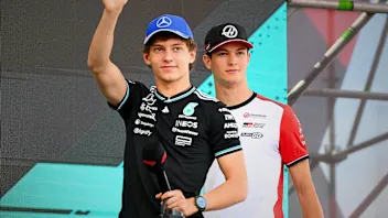 BUDAPEST, HUNGARY - AUGUST 02: Andrea Kimi Antonelli of Italy and Mercedes AMG Petronas F1 Team and