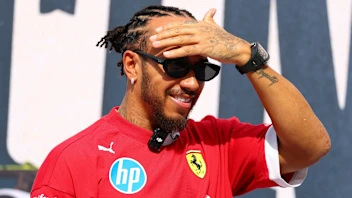 AUSTIN, TEXAS - OCTOBER 16: Lewis Hamilton of Great Britain and Scuderia Ferrari walks in the