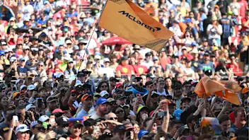 AUSTIN, TEXAS - OCTOBER 16: A general view of the circuit surroundings during previews ahead of the