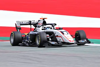 SPIELBERG, AUSTRIA - APRIL 03: Juan Manuel Correa of United States and ART Grand Prix (9) drives