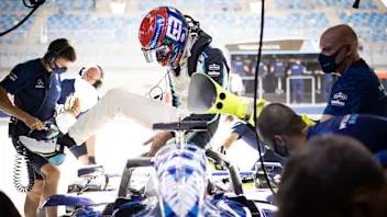 George Russell (GBR) Williams Racing FW43B.
Bahrain Grand Prix, Friday 26th March 2021. Sakhir,