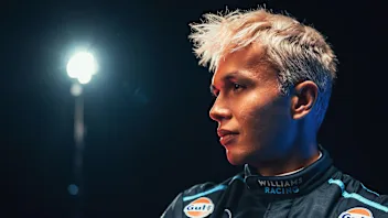 Alex Albon, Williams FW45 livery launch