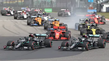Formula One F1 - Eifel Grand Prix - Nurburgring, Nurburg, Germany - October 11, 2020 Mercedes'