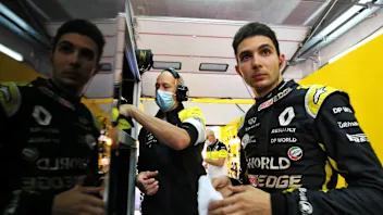 Esteban Ocon (FRA) Renault F1 Team.
Emilia Romagna Grand Prix, Saturday 31st October 2020. Imola,