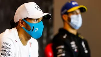 Race winner Lewis Hamilton, Mercedes-AMG Petronas F1 in the press conference