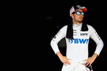 HOCKENHEIM, GERMANY - JULY 22:  Sergio Perez of Mexico and Force India looks on before the Formula