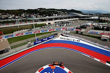 SOCHI, RUSSIA - SEPTEMBER 27: Max Verstappen of the Netherlands driving the (33) Aston Martin Red