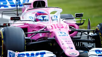 18 STROLL Lance (can), Racing Point F1 RP20, action during the Formula 1 Pirelli British Grand Prix