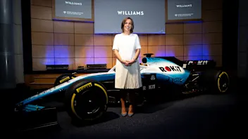 Claire Williams (GBR) Williams Racing Deputy Team Principal.
Williams Racing Livery Unveil. Monday