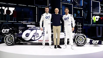 SALZBURG, AUSTRIA - FEBRUARY 14: Daniil Kvyat of Russia and Scuderia AlphaTauri, Scuderia